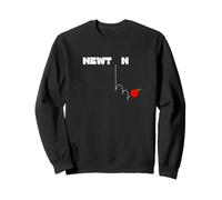 Ley de gravedad de Newton - Newton y la manzana Sudadera