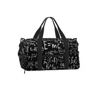 Ley de la fórmula física E=MC²,Bolso Deportivo Bandolera de Mano, Bolsa de Deporte, Bolsa de Viaje de Gran Capacidad para Mujeres y Hombres.