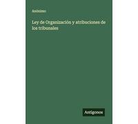 Ley de Organización y atribuciones de los tribunales