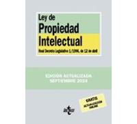 Ley de Propiedad Intelectual: Real Decreto Legislativo 1/1996, de 12 de abril (Derecho - Biblioteca de Textos Legales)