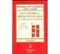 Ley General Presupuestaria (4ª Ed.) 47/2003 De 26/11