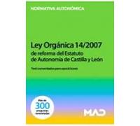 Ley Organica 14/2007 De 30 De Noviembrem De Reforma Del Estatuto De Au