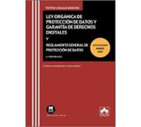 Código LOPD-GDD y RGPD: Ley Orgánica de Protección de Datos Personales y garantía de los derechos digitales + Reglamento General de Protección de Datos (texto legal basico)
