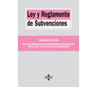 Ley y Reglamento de Subvenciones (Derecho - Biblioteca de Textos Legales)