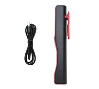 Leyeet Geable COB Flas Lápiz de bolsillo de mano Luz de trabajo con clip giratorio magnético Red2 Pocket Pen Luz de trabajo COB Clip de luz de trabajo Luz de trabajo Bolsillo Luz de trabajo Pluma de