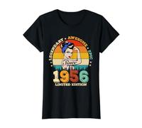 Leyenda de 70 años Desde 1956 - Impresionante 70 cumpleaños para Mujeres Camiseta gráfica económica, Mujer, Negro, XS
