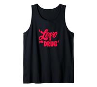 Leyenda de la música de Bryan Ferry | Mercadería 'Love is The Drug' | BF1032 Camiseta sin Mangas