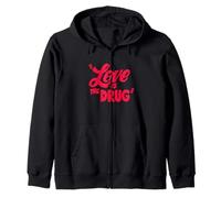 Leyenda de la música de Bryan Ferry | Mercadería 'Love is The Drug' | BF1032 Sudadera con Capucha