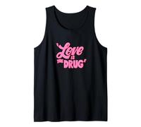 Leyenda de la música de Bryan Ferry | Mercancía 'Love is The Drug' | BF1030 Camiseta sin Mangas