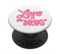 Leyenda de la música de Bryan Ferry | Mercancía 'Love is The Drug' | BF1030 PopSockets PopGrip Adhesivo