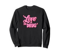 Leyenda de la música de Bryan Ferry | Mercancía 'Love is The Drug' | BF1030 Sudadera