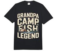Leyenda del Abuelo Camp Fish Comfort Colors Adult Heavyweight T-Shirt