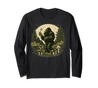 Leyenda del folclore de la Pradera del Bosque Bigfoot Manga Larga