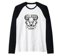 Leyenda del Rodeo - Monta de toros Camiseta Manga Raglan