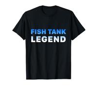 Leyenda del Tanque de Pesca Entusiasta de la Pesca Amante del Acuario Camiseta