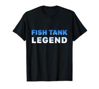 Leyenda del Tanque de Pesca Entusiasta de la Pesca Amante del Acuario Camiseta gráfica económica