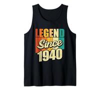 Leyenda Desde 1940: Año de Nacimiento, Fiesta de cumpleaños Camiseta sin Mangas