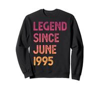 Leyenda Desde Junio 1995 30 Cumpleaños Hombres Mujeres Sudadera