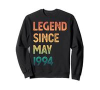 Leyenda desde mayo de 1994 31 cumpleaños Hombres Mujeres Sudadera