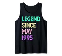Leyenda desde mayo de 1995 30 cumpleaños Hombres Mujeres Camiseta sin Mangas