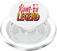 Leyenda Kung Fu Artes Marciales Mixtas Wushu Quanfa PopSockets PopGrip para MagSafe