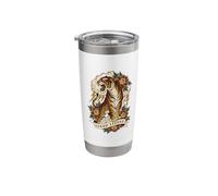 Leyenda Lunar Tigre del zodiaco Vaso térmico de acero inoxidable de doble pared