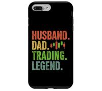 Leyenda Marido Papá Divertido Comercio Stock Invertir Papá Carcasa para iPhone 7 Plus/8 Plus