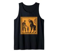 Leyenda Minotauro Teseo Mito Mitología Griega Antigua Grecia Camiseta sin Mangas