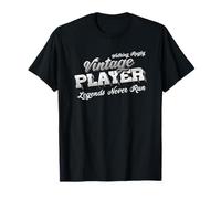 Leyendas del 'jugador vintage' del rugby que camina nunca corren Camiseta