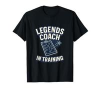 Leyendas Entrenador En Entrenamiento Retro Deportes Padres Humor Camiseta
