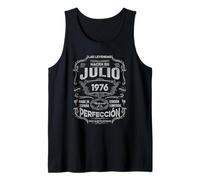 Leyendas Julio 1976 Hombre Mujer 50 Años Cumpleaños Camiseta sin Mangas