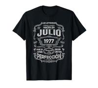 Leyendas Julio 1977 Hombre Mujer 49 Años Cumpleaños Camiseta