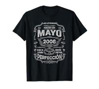Leyendas Mayo 2008 Hombre Mujer 18 Años Cumpleaños Camiseta