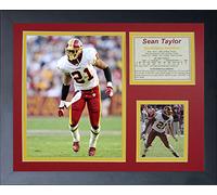 Leyendas nunca mueren Sean Taylor casa foto enmarcada Collage, 11 x 14