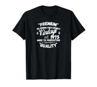 Leyendas Vintage Nacidas en 1975 Camiseta gráfica económica, Hombre, Negro, L