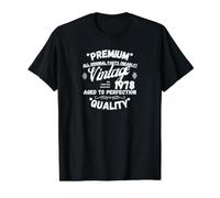 Leyendas Vintage Nacidas en 1978 Camiseta gráfica económica, Hombre, Negro, L