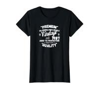 Leyendas Vintage Nacidas en 1987 Camiseta gráfica económica, Mujer, Negro, L