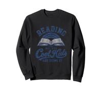 Leyendo Todos los niños geniales lo están Haciendo Retro Envejecido Sudadera