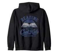 Leyendo Todos los niños geniales lo están Haciendo Retro Envejecido Sudadera con Capucha