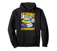 Leyendo un viaje a lo extraordinario Sudadera con Capucha