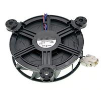 LEYEYDOJX GW12E12MS1CB-52 Ventilador de refrigeración evaporador de refrigerador compatible con refrigerador, CC 12 V 0.22 A. Tamaño: 124 x 32 mm.