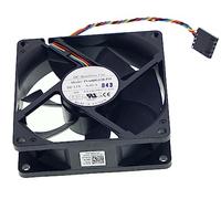 LEYEYDOJX Nuevo ventilador de refrigeración para PVA080G12H-P00 089R8J 89R8J DC 12V 0.60A 8CM 8025 5 pines 4 cables Tamaño: 80x80x25mm