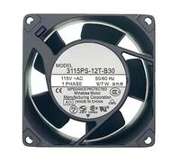 LEYEYDOJX Ventilador de refrigeración para 3115PS-12T-B30 115V-AC 50/60HZ 9/7W 3200RPM 8CM 8038 Tamaño: 80 x 80 x 38mm