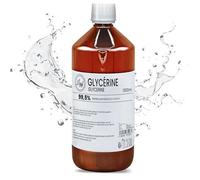 Leyf 1000 ml Glicerina E422, Perfecta para Bricolaje, Calidad Farmacéutica 99,5% Pureza, Grado Alimenticio, Materia Prima VG, Pura, Vegana, Ph. Eur/USP