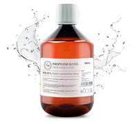 Leyf 500 ml Propilenglicol E1520 de, perfecto para bricolaje, grado farmacéutico con una pureza del 99,7%, apto para uso alimentario, materia prima PG, puro, vegano, pH EUR/USP