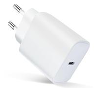Leyf - Cargador USB-C de 20 W, Adaptador de Carga rápida Compacto con 1 Puerto para Smartphones, tabletas y más, Ideal para el hogar, la Oficina y los Viajes