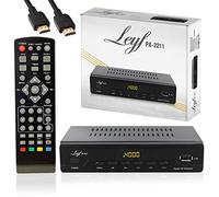 LEYF PA - 2211 Decodificador Digital terrestre - DVB - T2 - Receptor TDT TV Full HD 1080p (HDTV, Scart, USB) Cable HD