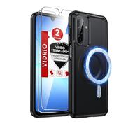 LeYi Funda para Samsung Galaxy A17 / A16 / A26 5g: Carcasa A 17 16 26 5 G 128gb [con Magsafe] 2 Protector de Pantalla Fundas Movil, Resistente Case Armadura Magnética Capa TPU+PC Tacto Cómodo，Negro