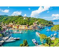 Leyiyi 7 x 5 ft Fotografía Fondo Amalfi Town Fondo Nápoles Mediterráneo Vista Cuarto Italiano Campania Costle Village Mountain Vista Mar Agua Sueño Boda Foto Retrato Vinilo Estudio Prop