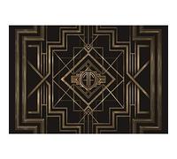 Leyiyi - Fondo para fotografía de 9 x 6 pies, Gran Gatsby, cumpleaños, Adultos, niños, Fiestas, Color Negro y Dorado